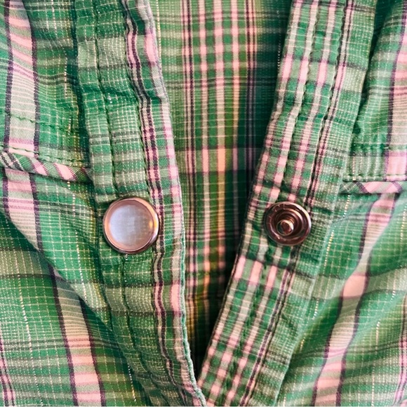 Pearl Snap Western Shirt XS - Picture 6 of 10